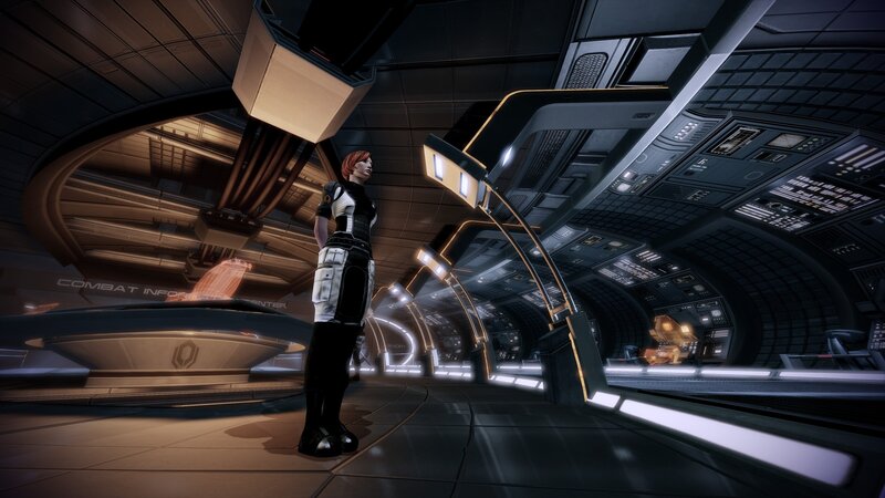 Female Character in Uniform — Black, Dramatic, 3d Render