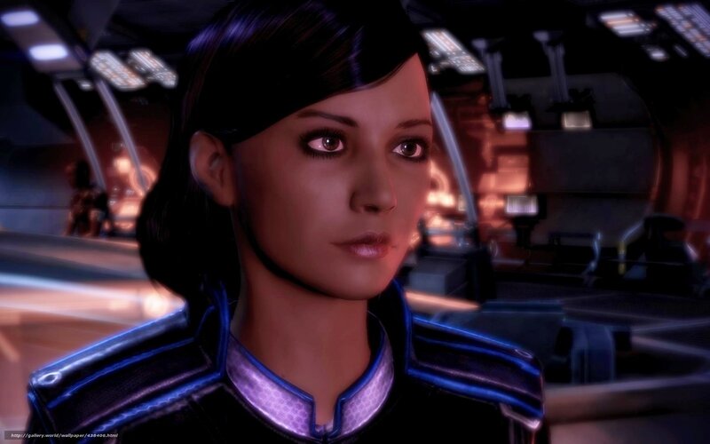Female Character in Uniform — Black, Serious, 3d Render