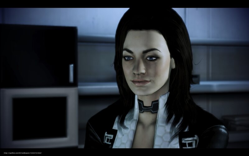 Female Character in Uniform — Black, Serious