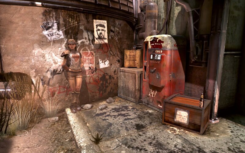 Female Character in Wasteland — Brown