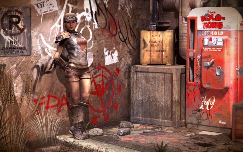 Female Character in Wasteland