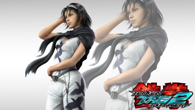 Female Character in White Outfit — Neutral