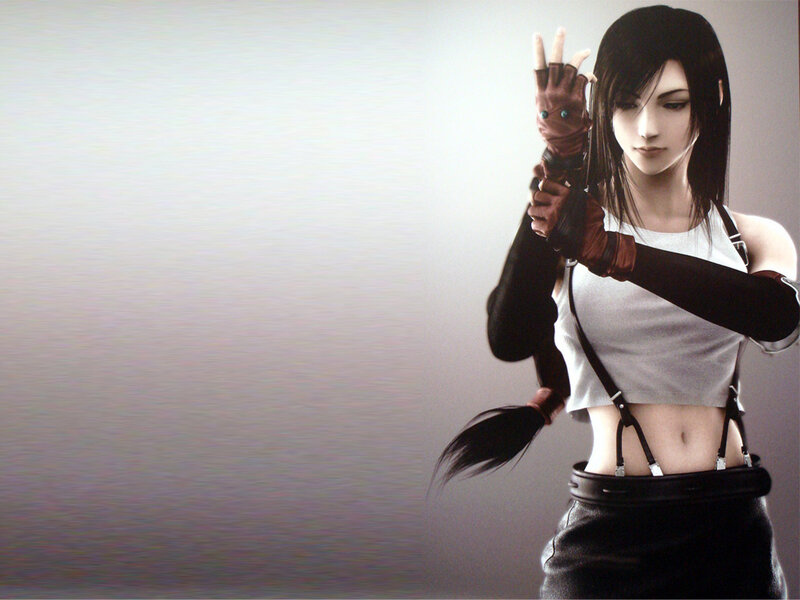 Female Character in White Top — Serious, 3d Render, Gloves