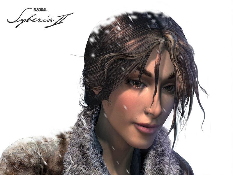Female Character in Winter Coat