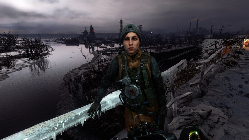 Female Character in Winter Gear