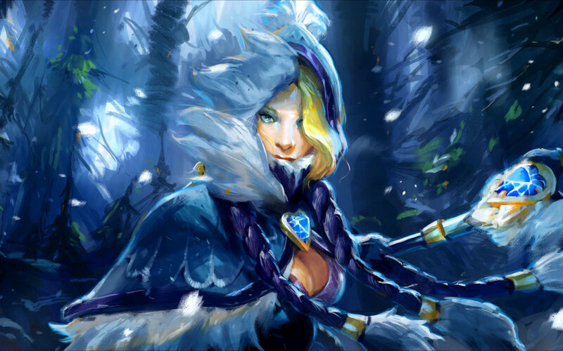 Female Character in Winter