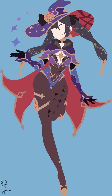 Female Character in Wizard Outfit
