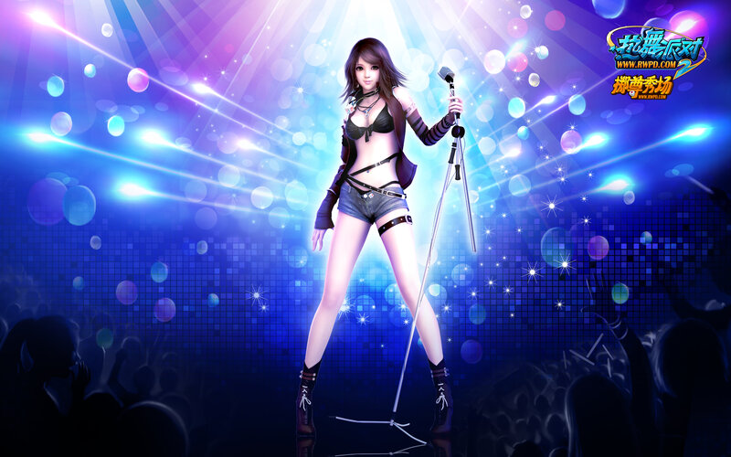 Female Character on Stage