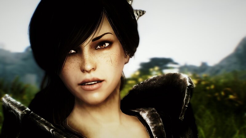 female character portrait