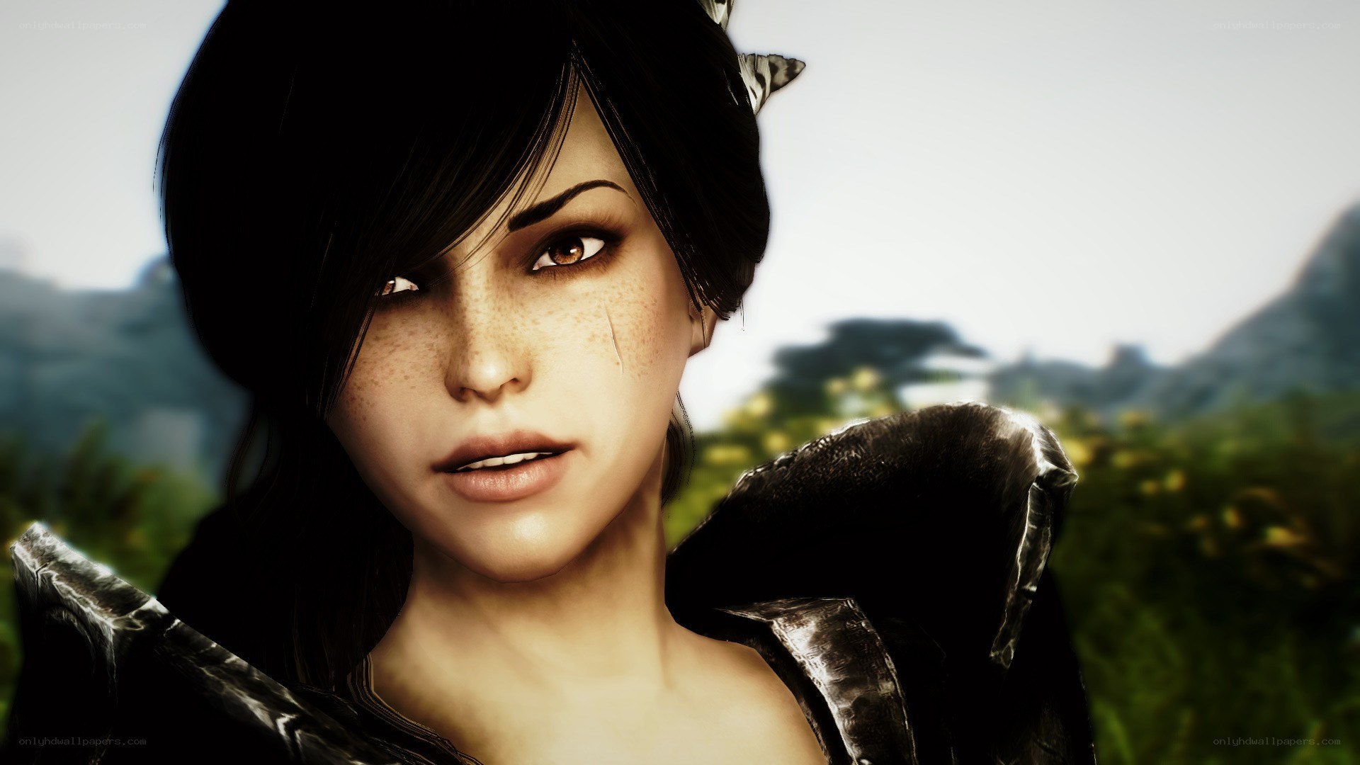 female character portrait