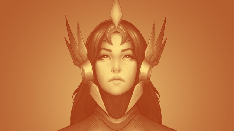female character portrait