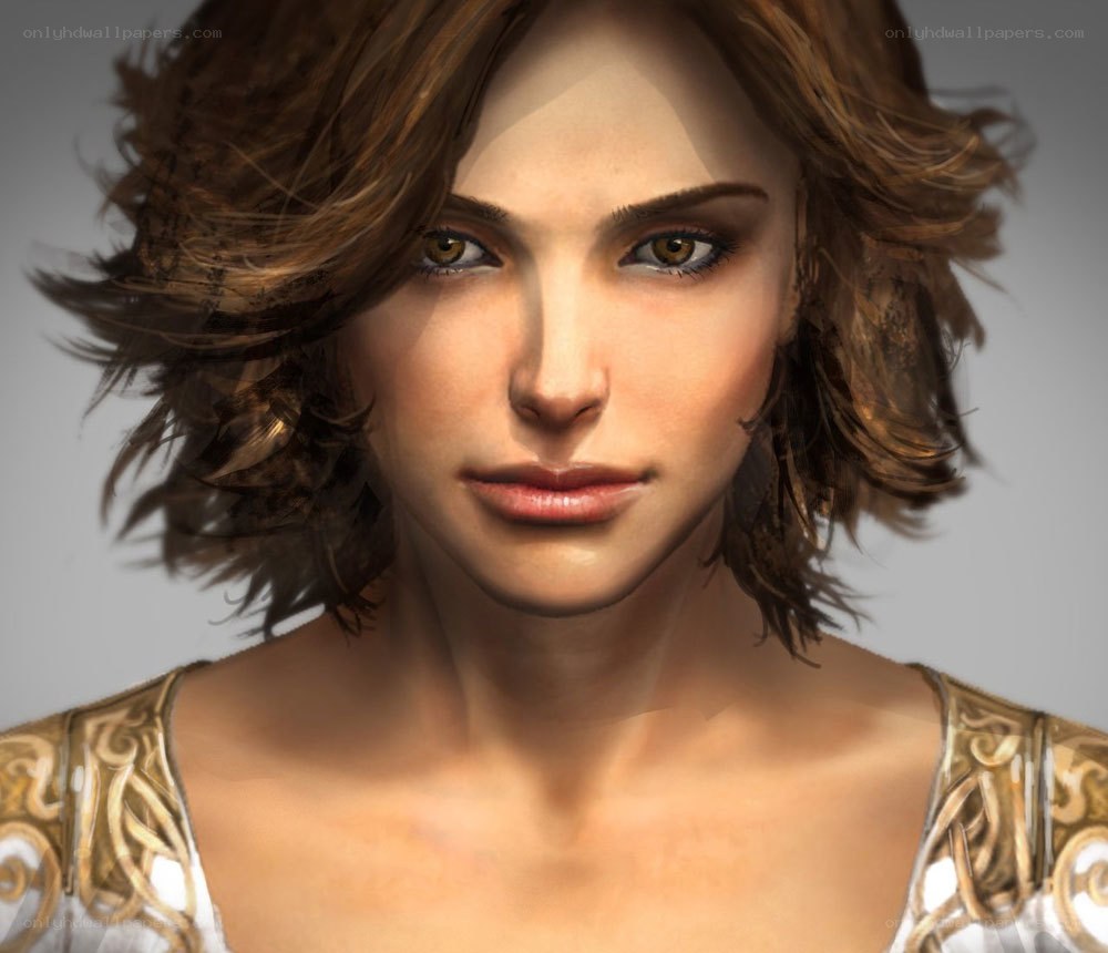 female character portrait