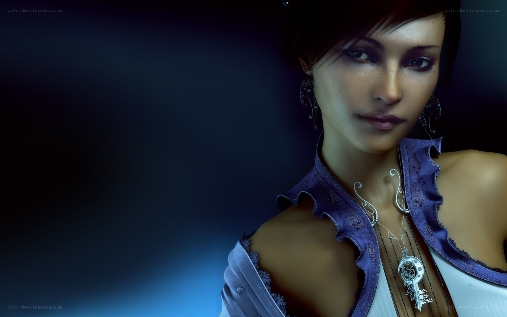 female character portrait