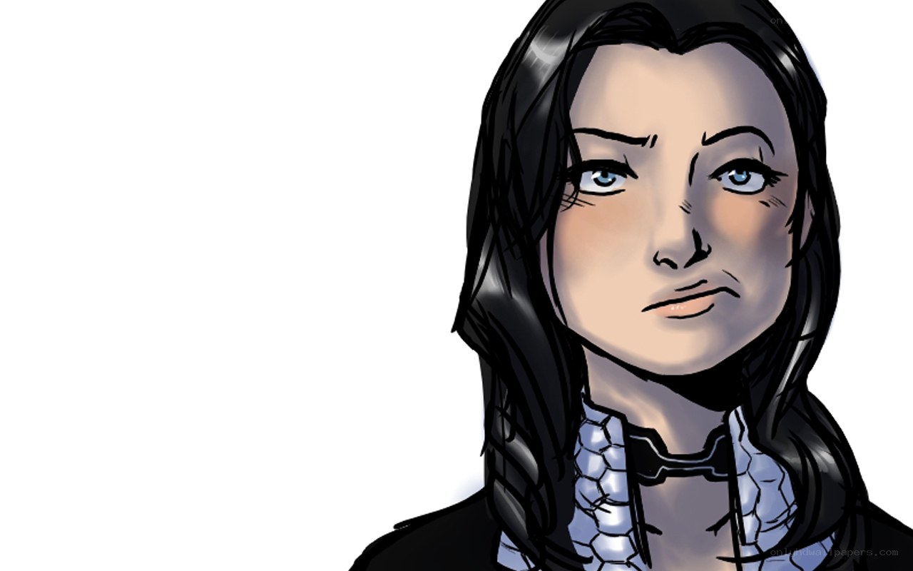 female character portrait
