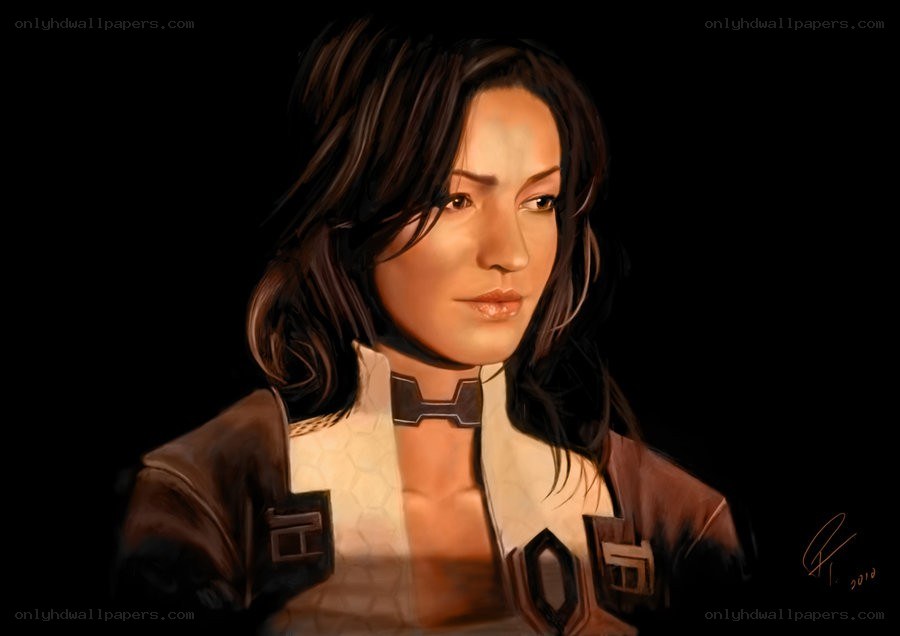 female character portrait