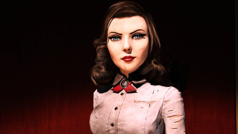 Female Character Portrait — Brown, Dramatic
