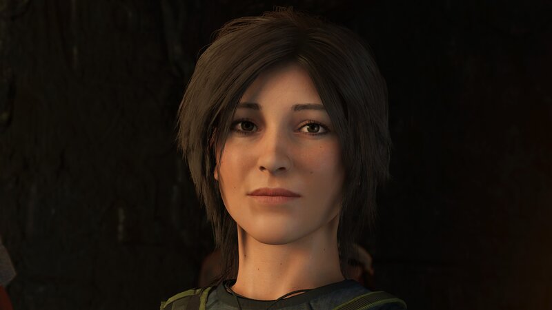 Female Character Portrait — Brown, Serious, 3d Render