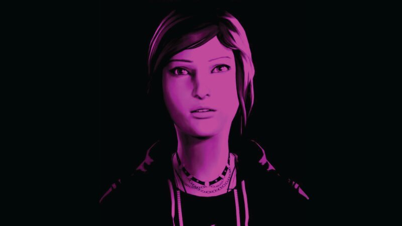 Female Character Portrait — Purple