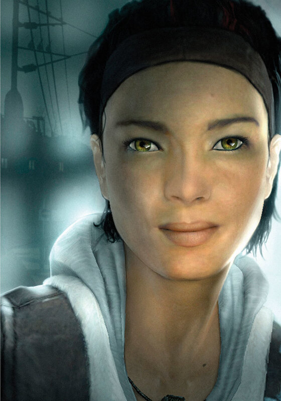 female character portrait