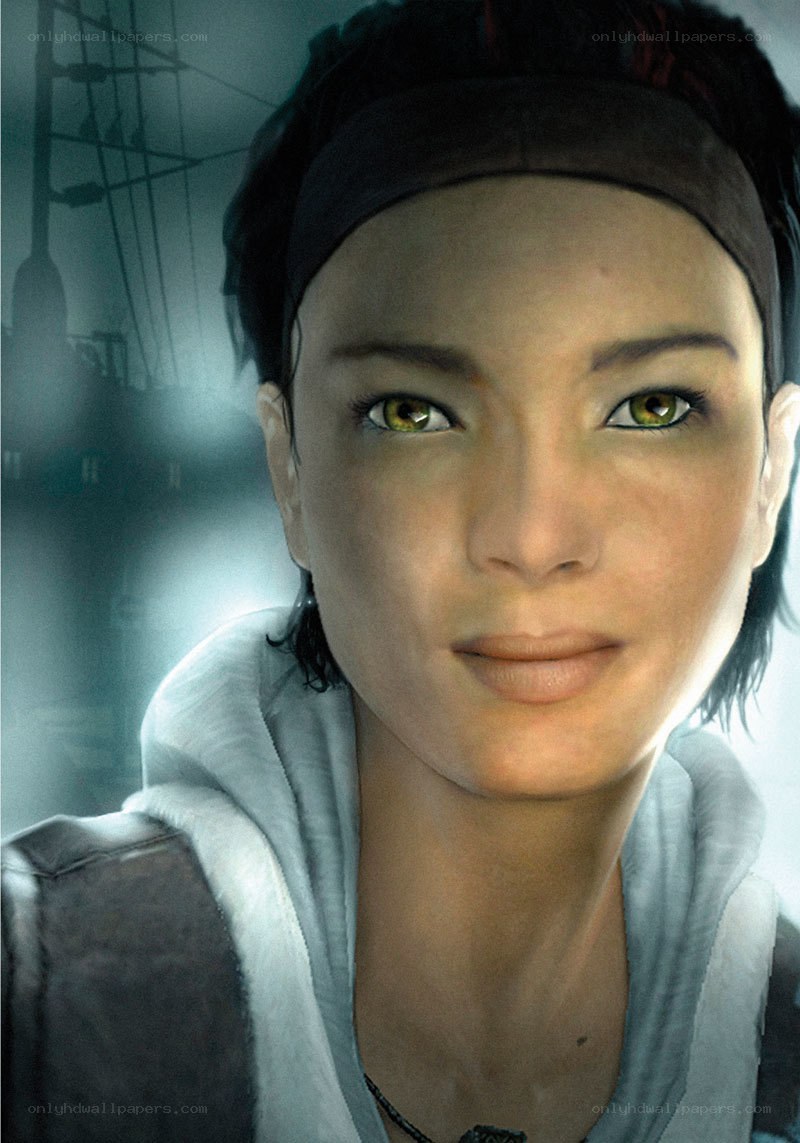 female character portrait