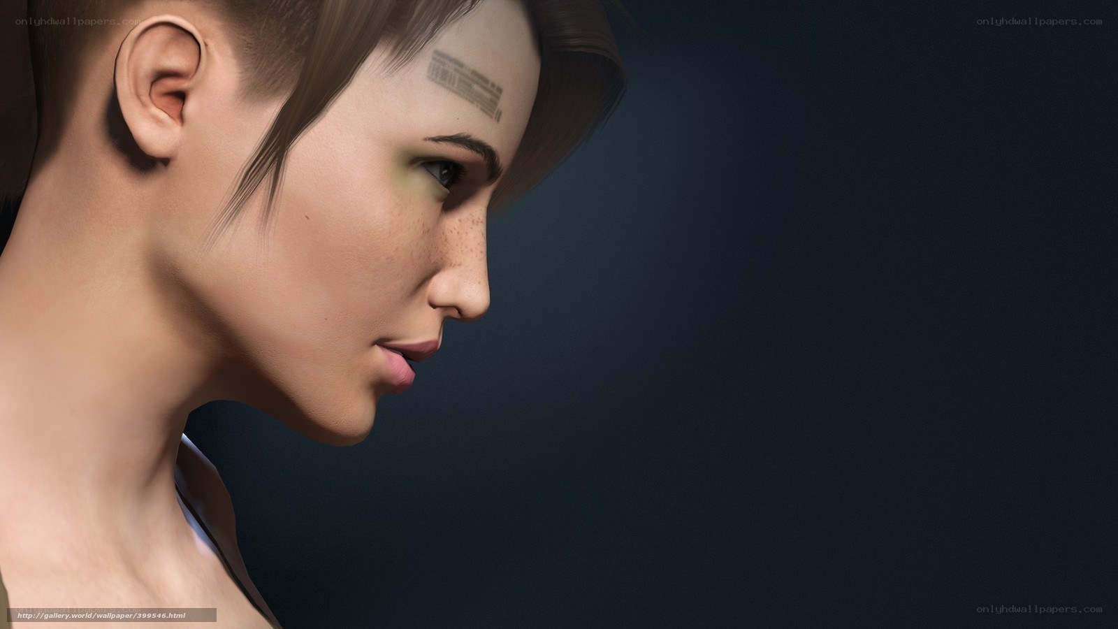 female character profile