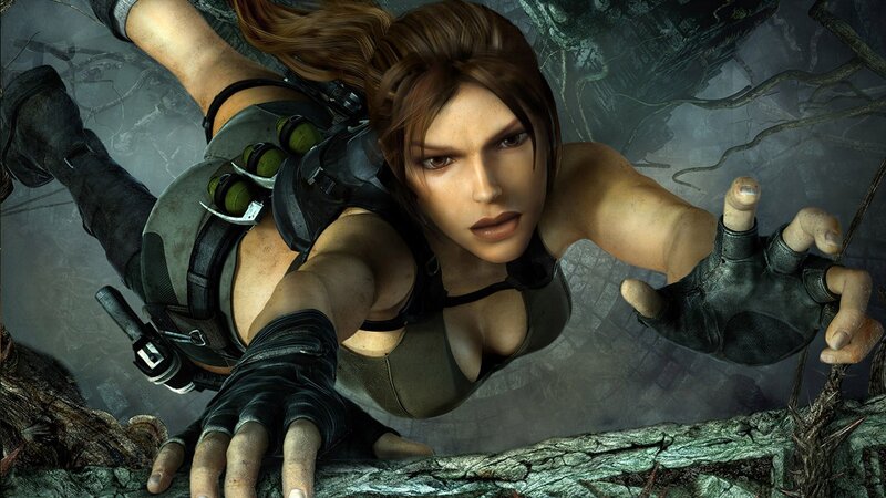Female Character Reaching Out — Brown