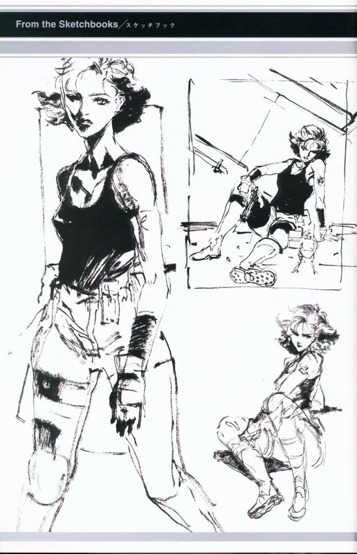 Female Character Sketches — Black