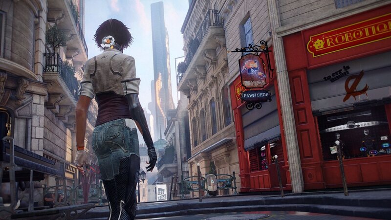 Female Character Walking Street