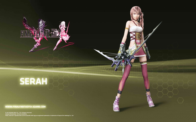 Female Character with Bow — Green, Dramatic, 3d Render