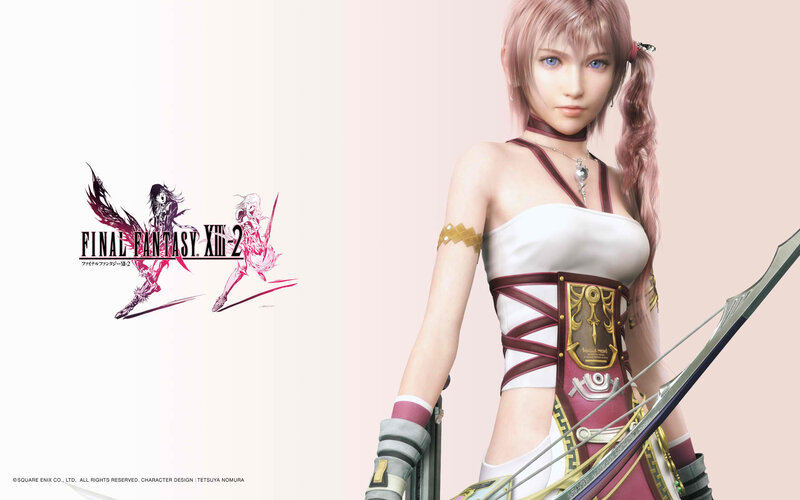 Female Character with Bow — White, Calm, 3d Render