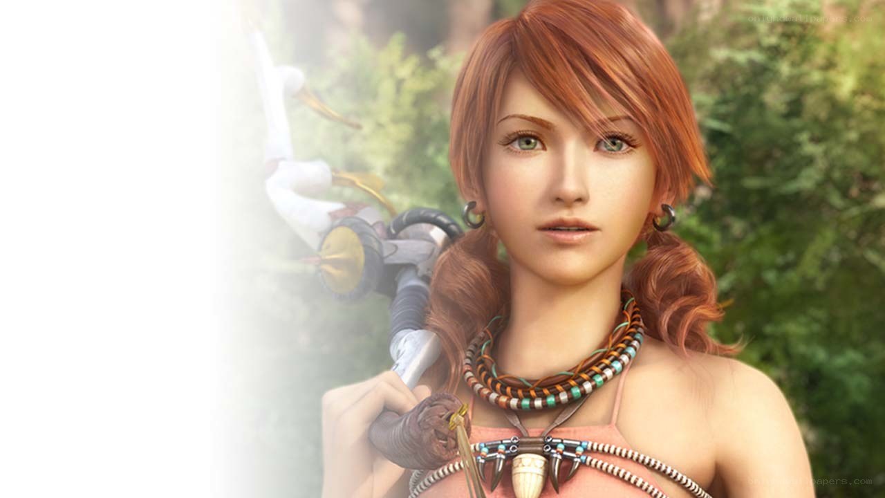 female character with bow