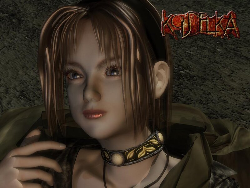 Female Character with Brown Hair