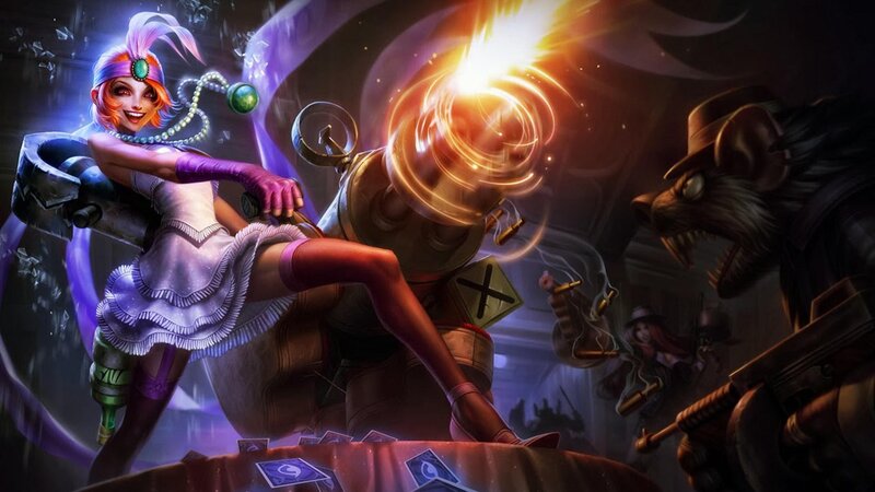 Female Character with Cannon