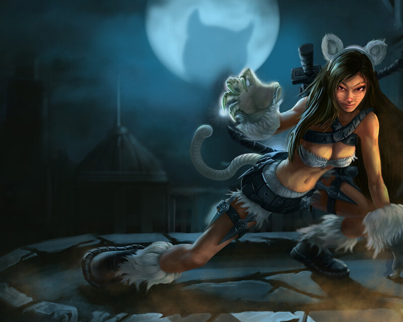 Female Character with Cat Features