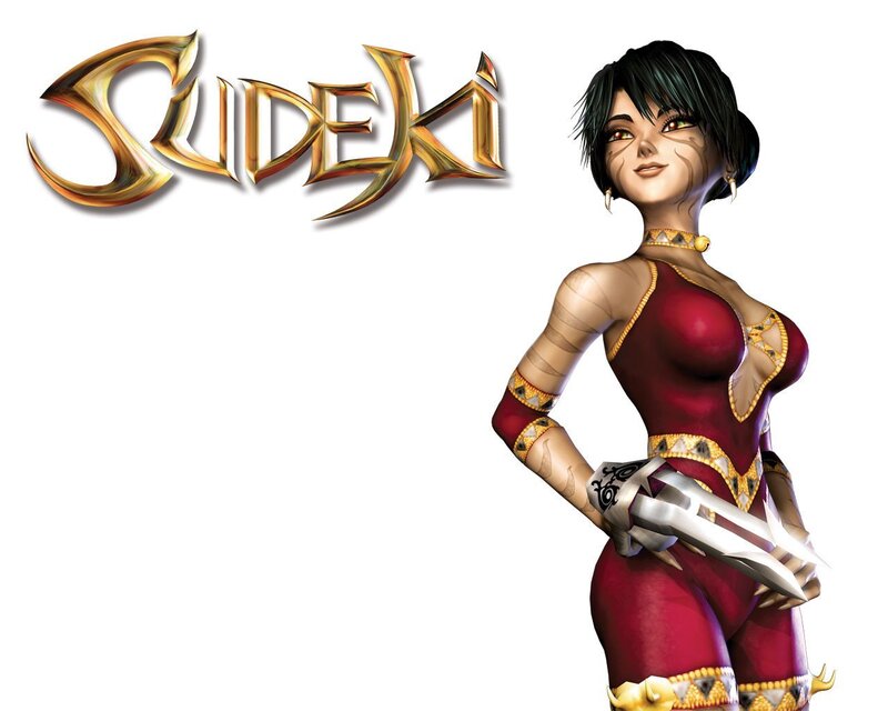 Female Character with Claws — Red