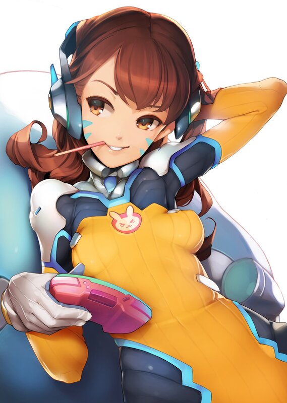 Female Character with Controller