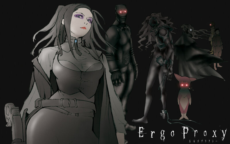 Female Character with Creatures