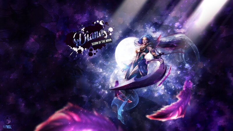 Female Character with Crescent Blade