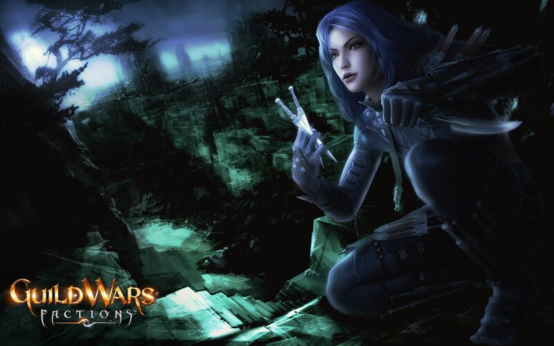 Female Character with Daggers