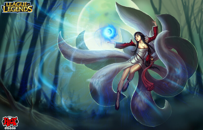 Female Character with Fox Tails