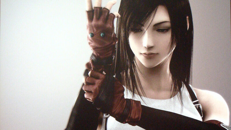 Female Character with Gloves — Brown