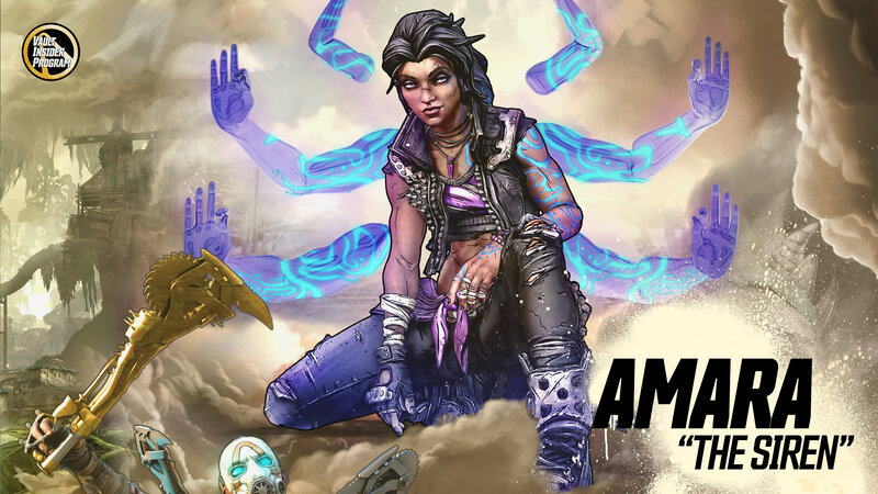 Female Character with Glowing Arms