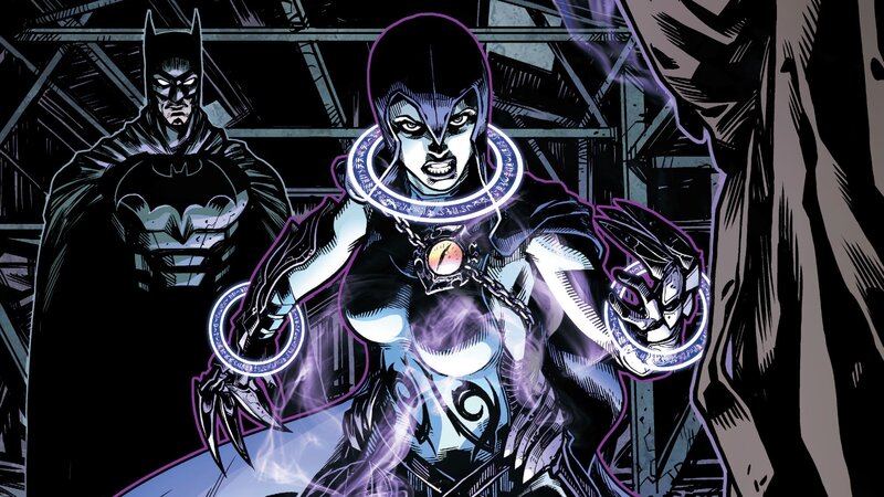 Female Character with Glowing Rings
