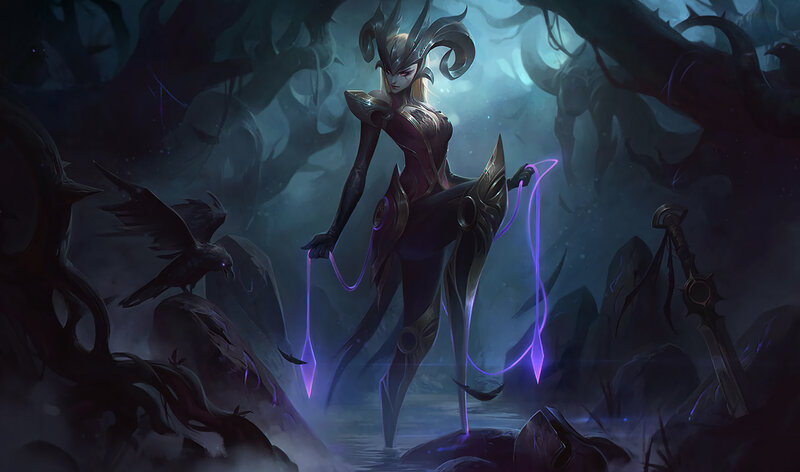 Female Character with Glowing Whip