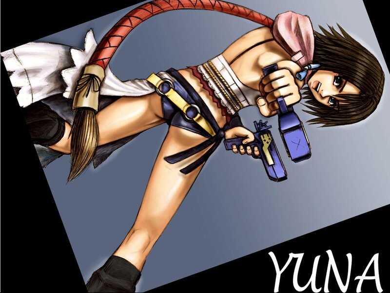 Female Character with Guns — Blue, Action