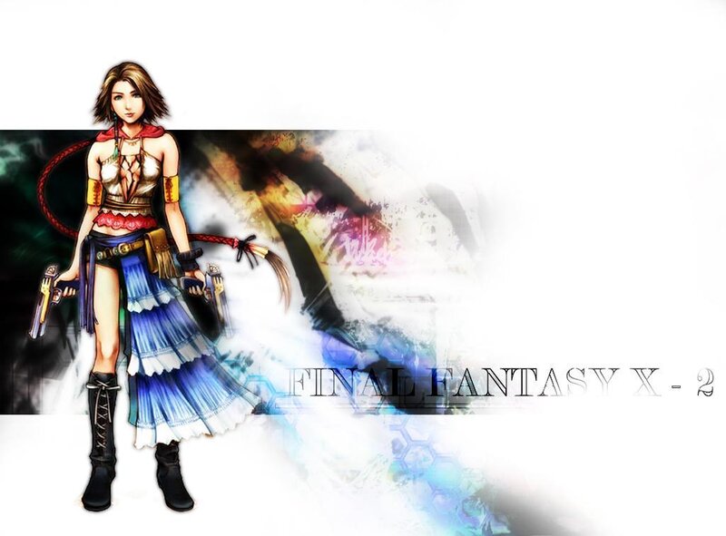 Female Character with Guns — Blue, Dramatic
