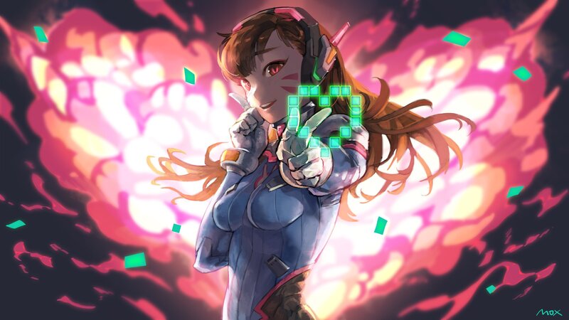 Female Character with Headset