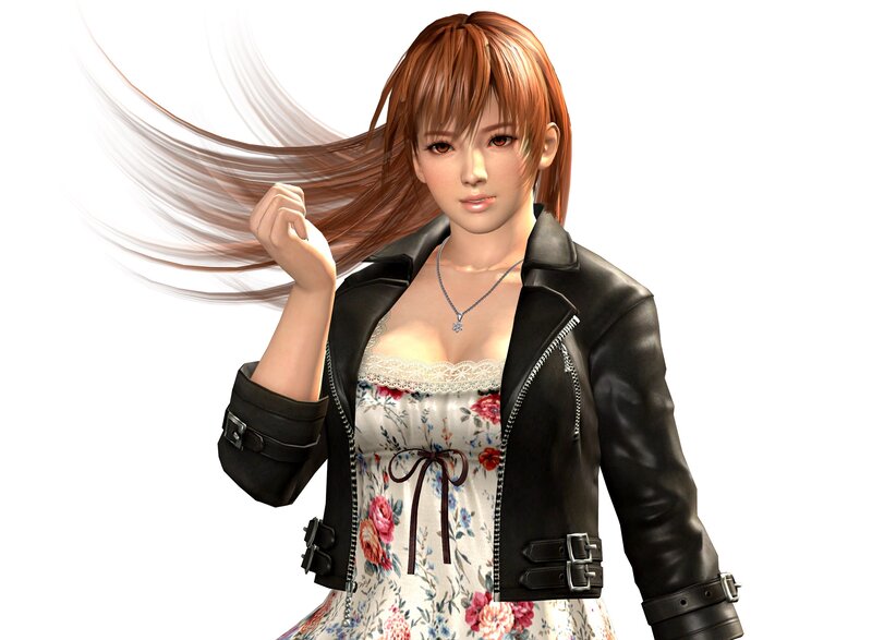 Female Character with Long Hair — Brown
