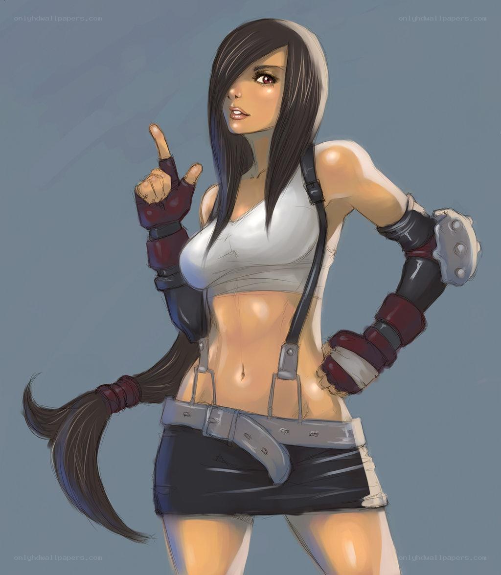 female character with long hair