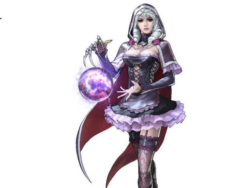 Female Character with Magic Ball